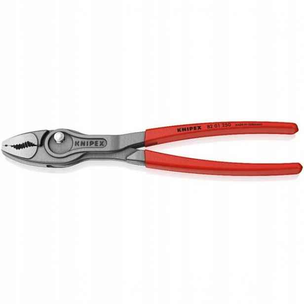 Knipex kleště s posuvným kloubem TwinGrip 250mm, čelní a boční úchop, 82012