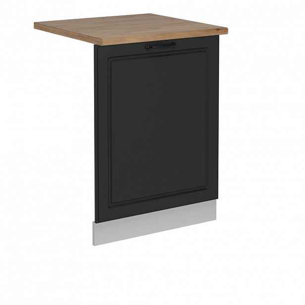 Vicco ČELNÍ PANEL MYČKY R-Line Antracitový venkovský dům 60 cm , PD Dub