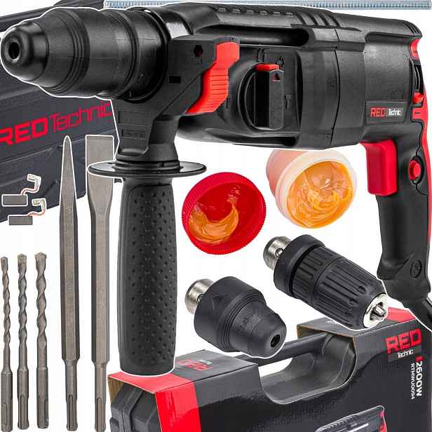 Vrtací Kladivo Příklepové Sds+ 2600W 4J Vrtačka Zdarma