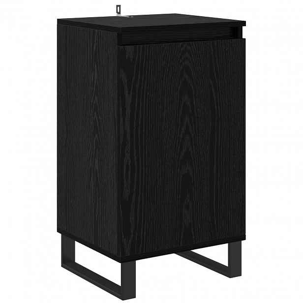 vidaXL Servírovací skříň Černý dub 40 x 35 x 70 cm Kompozitní dřevo