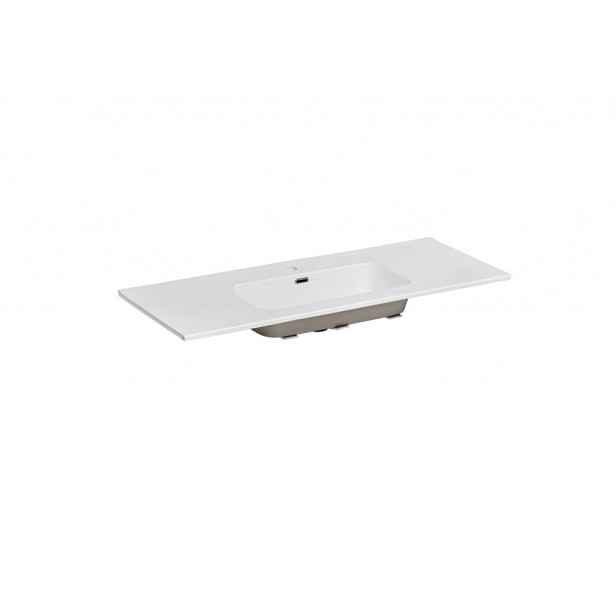 ArtCom Keramické umyvadlo GO 120 | bílý lesk 120 cm