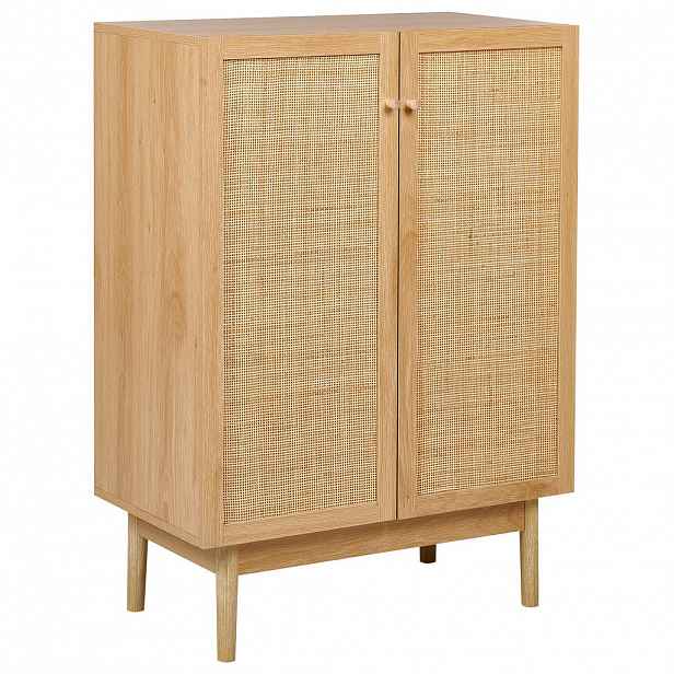 Beliani SIDEBOARD Světlejší Odstín dřeva Nivo