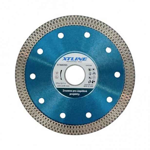Kotouč XTLINE diamantový turbo SLIM CUT 125x1,4x10x22,2 mm XT169125S