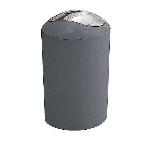 Odpadkový koš volně stojící Kleine Wolke Glossy 5 l antracit 5063901858