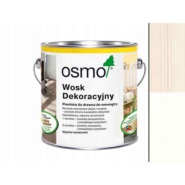 Osmo 3188 vosk Sníh Bílý 2,5L