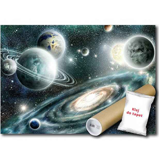 Vinylová Fototapeta Vesmír Planeta Nebe 368x254