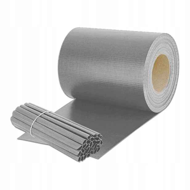 Stínící panelové pásy 19 cm x 35 m světle šedá 450 g/m² v sadě 20 klipů