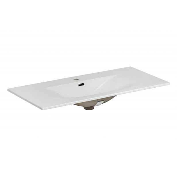 ArtCom Keramické umyvadlo SKY 120 | bílý lesk 120 cm
