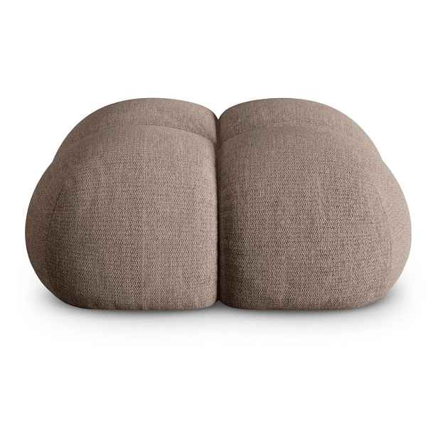 Hnědá podnožka Loretto – Cosmopolitan Design