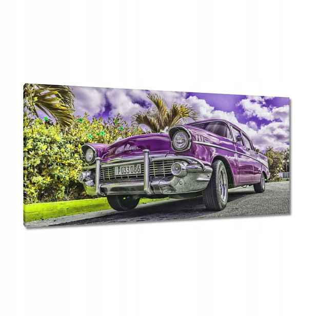 Obrazy 115x55 Fialový Chevrolet