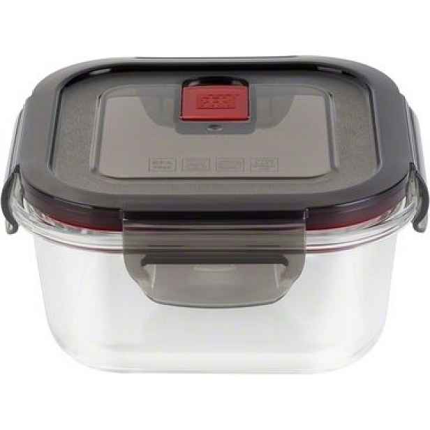 Zwilling skleněná dóza na potraviny Gusto, čtvercová, 0,5 l