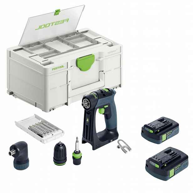 Festool Aku Vrtačka Cxs 18 C 3,0-Set Bez Nabíječky