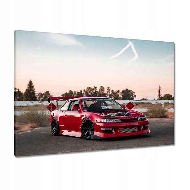 Obrazy 100x70 Sportovní červené auto
