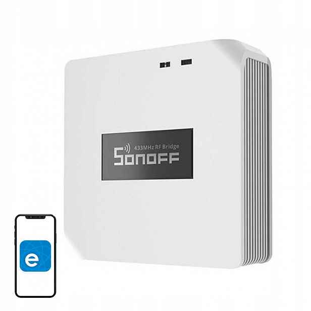Sonoff Inteligentní Wifi Brána 433 Mhz Pro Automatické Ovládání V Domácnosti