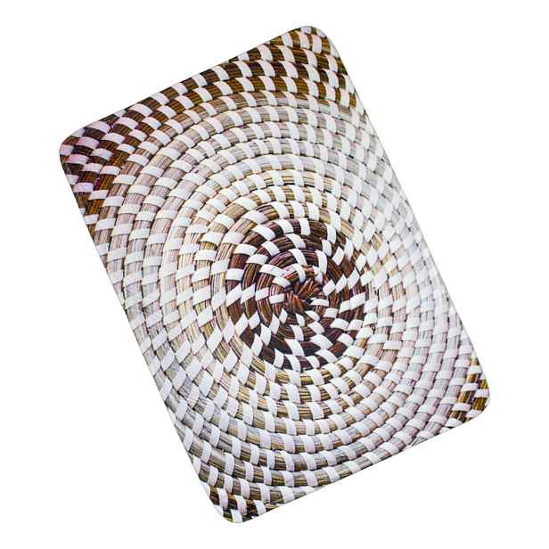 TP 3D Podlahová předložka 50x70 Proutěná spirála