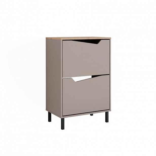 Vicco BOTNÍK NA BOTY Marelle Béžový dub/Artisan 60 x 91.6 cm se 2 přihrádkami