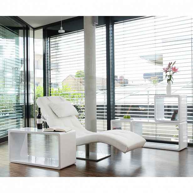 Livetastic RELAXAČNÍ VÁLENDA, textil, bílá