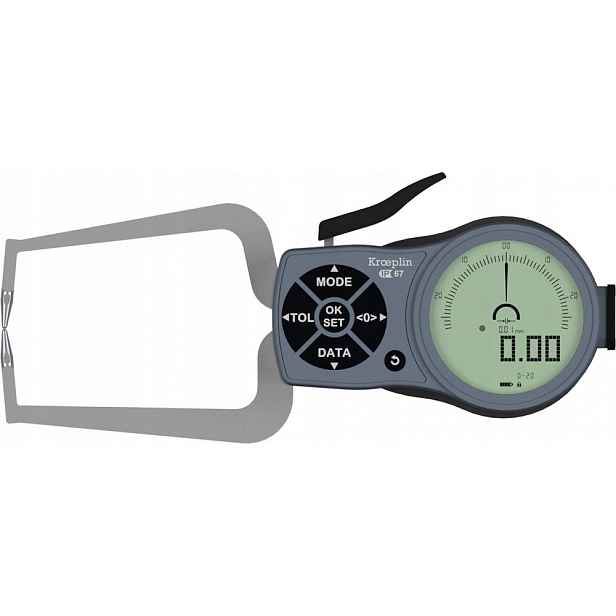 Macky pro vnější měření 0-30 mm Kröplin