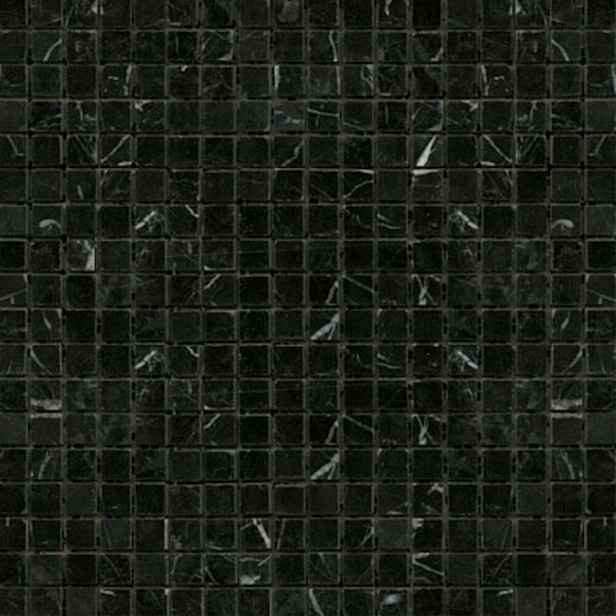 Kamenná mozaika černá 30x30 cm leštěná STMOS15BKP