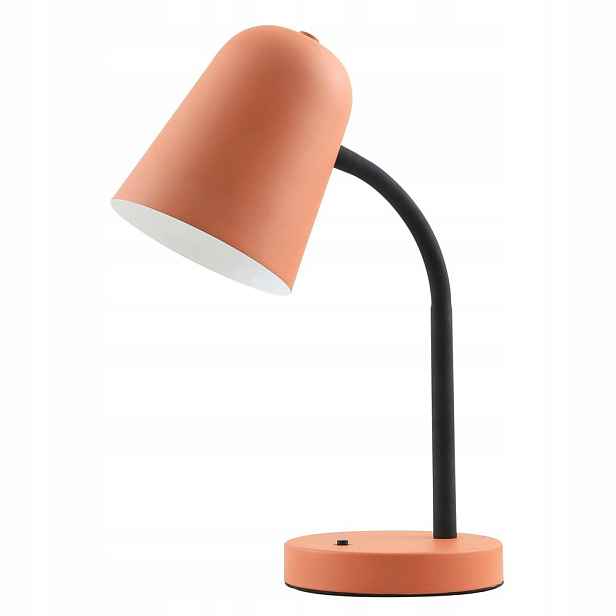 Lampa do pracovny Psací stůl Prato E27 Oranžová Klasická Pohyblivá Italux