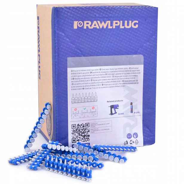 Rawlplug Hřebíky Na Ocel A Betonu 15 mm Pro Osadník 1000 Kusů