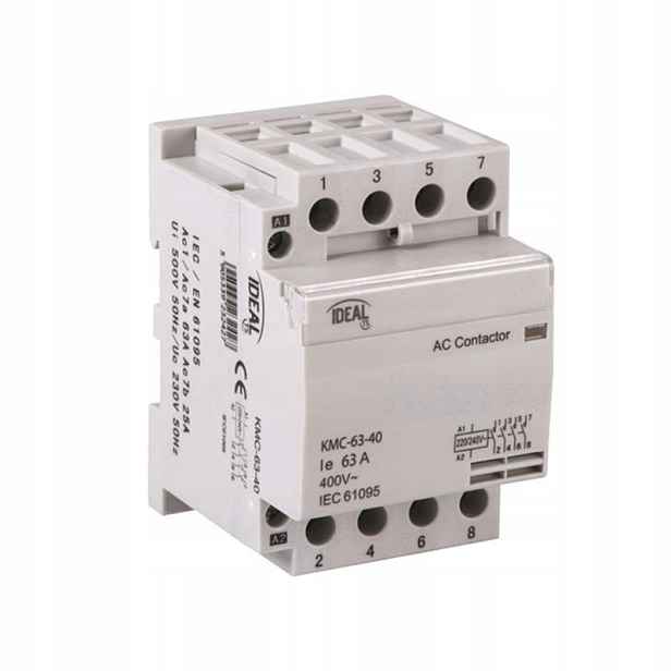 Stykač Kmc 63A 230V 4Z Kanlux Ideal