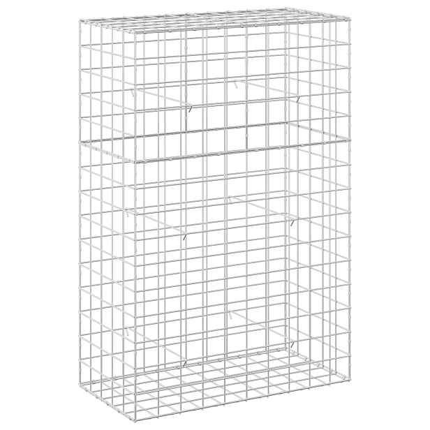 vidaXL Gabion s drátem 3,5 mm a síťkou 10x10 cm 100x50x150 cm