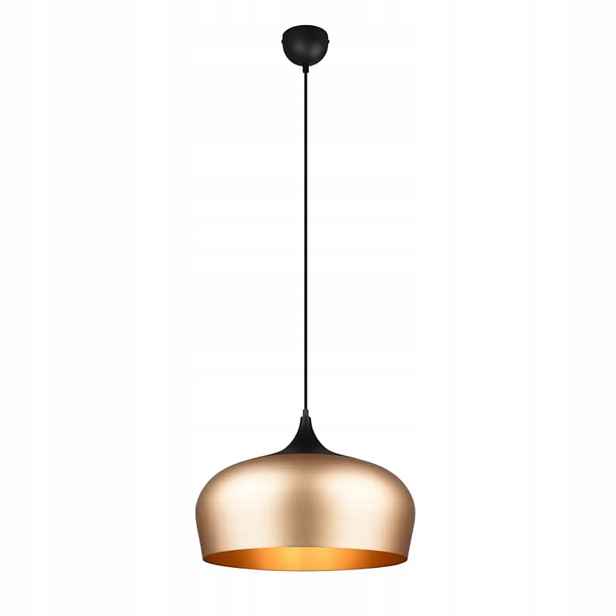 Moderní závěsná lampa zlatá velká Trio