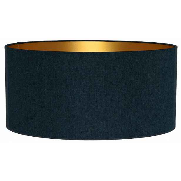 Stínidlo pro závěsnou stojací lampu Válec 50/25 cm E27 Modro-tyrkysový Avola