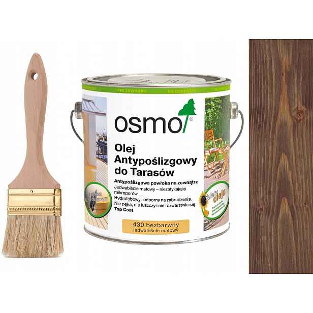 Osmo 430 Terasový olej Protiskluzový 2,5L Bonus