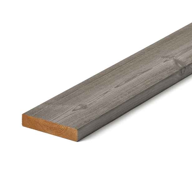 Prkno obkladové kartáčované Thermowood Luna Arctic SHP borovice 19×92×3 600 mm