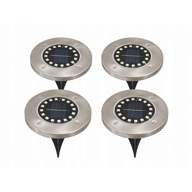 Solární Led Lampa 16xSMD Zapichovací Zahradní 4 Ks