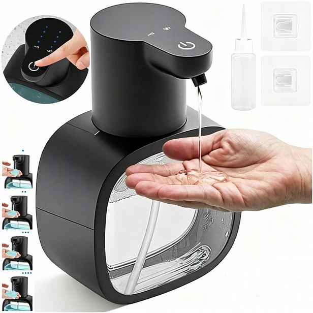 Dávkovač Tekutého Mýdla, Automatický Bezdotykový Senzor, Dávkovač 500 ML