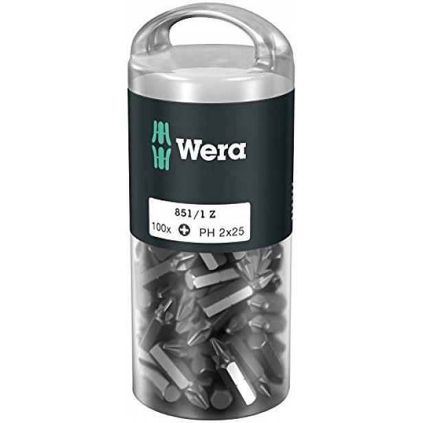 Bity Philips Wera 05072441001 ph2x25mm 100 kusů