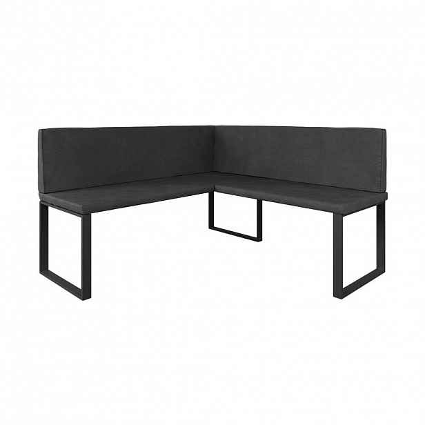Vicco LAVICE DO JÍDELNY DO ROHU Ravon Antracit 150 x 150 cm