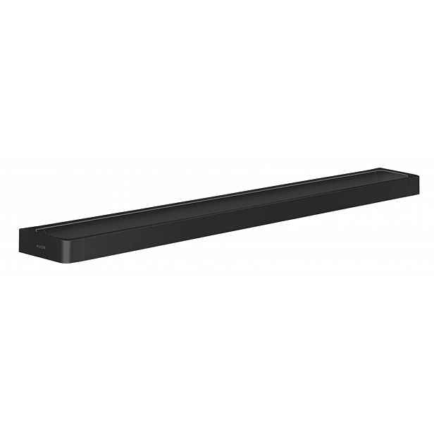 Axor Universal - Polička s držákem ručníku, délka 89 cm, matná černá 42833670