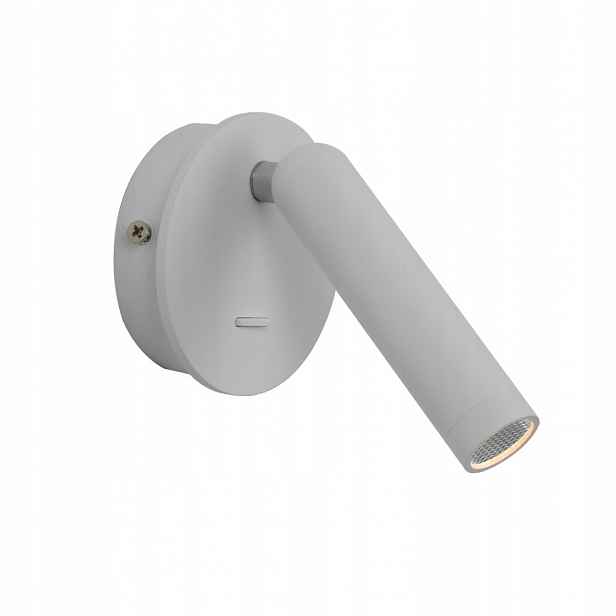 Carda, Moderní, bílé nástěnné svítidlo, pohyblivé, Led, 2,5W, 3000K