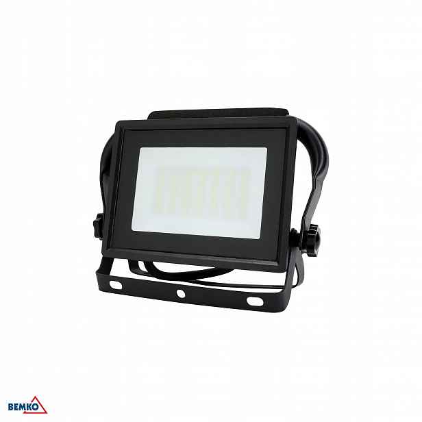 Led reflektor Smd Kastel 2 30W 6500K 2550LM IP65 černý 1.5M přenosný