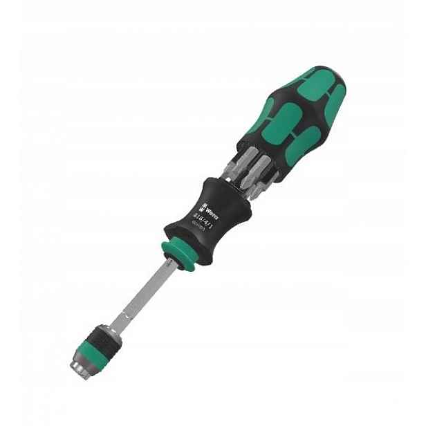 Rukojeť S Držákem Hrotů 1/4'' S Magnetem 6 Hrotů
