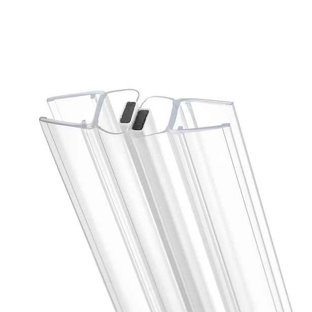 Eco produkty Magnetické universální těsnění na rovné sprchové dveře  (sada 2 ks); na sklo 6 - 8 mm; délka 2000 mm (23062)