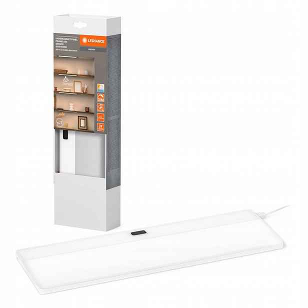 Podskříňková Led lampa Lišta Snímač pohybu Bezrámečková 5W 220lm Cct 30x10cm