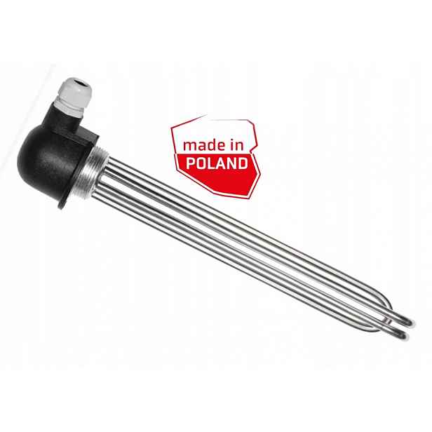 Polská ohřívačka pro bojler C.o. třífázová Ko 6/4 3x3000W s krytem