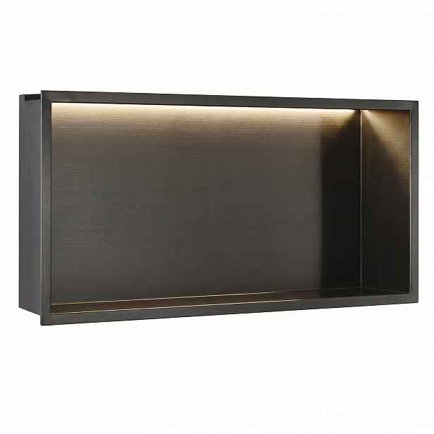 Rea Led polička 60x30x10 cm Titan