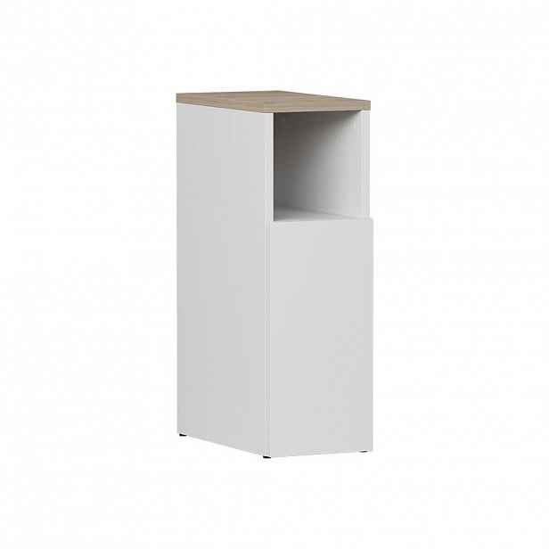 Vicco NOČNÍ STOLEK Enton Bílá/Sonoma 20 x 59.5 cm s 1 dveřmi