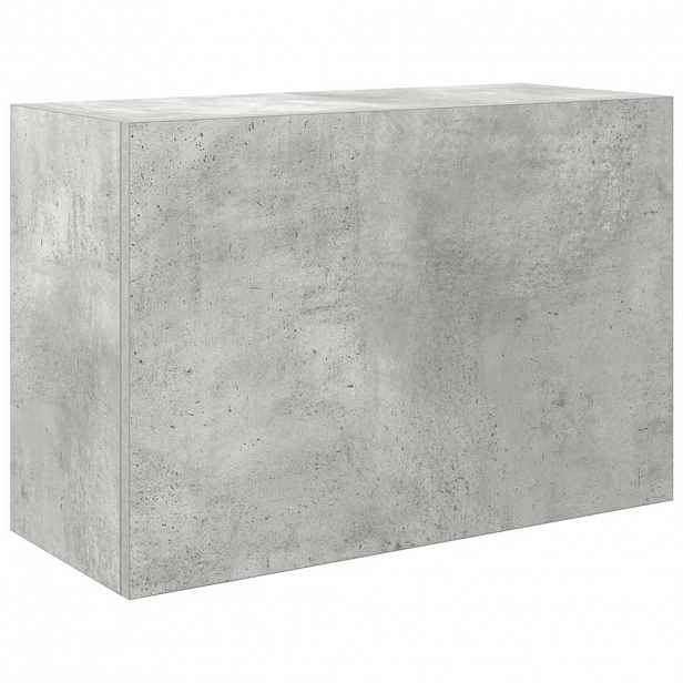 vidaXL Koupelnová nástěnná skříňka betonově šedá 60x25x40 cm kompozit