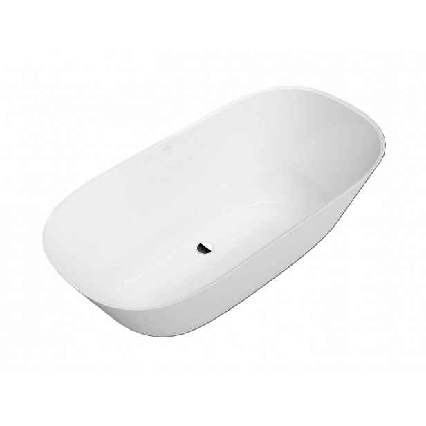 Villeroy & Boch Theano - Volně stojící vana, 155x75 cm, alpská bílá UBQ155ANH7F200V-01