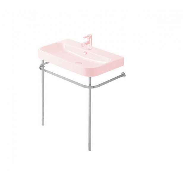 Duravit Happy D.2 - Kovový podstavec pro umyvadlo, chrom 0030281000