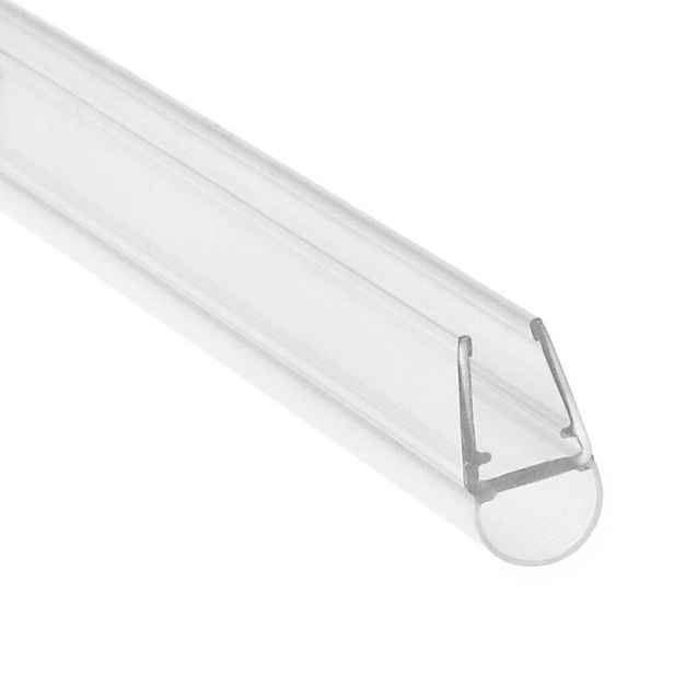 Eco produkty Spodní universální těsnění na sprchové dveře; na sklo 6 - 8 mm; délka 1000 mm; výška břitu (bubliny) 8 mm (23011)