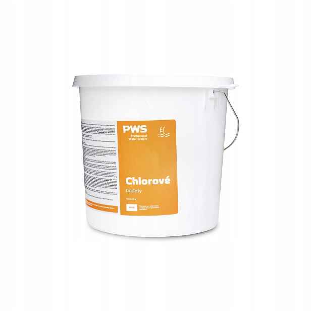 Pws Chlorové tablety pomalurozpustné 20g 3kg bazénová chemie