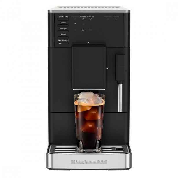 Automatický elektrický espresso kávovar KF2, 1450W, matně černý - Kitc
